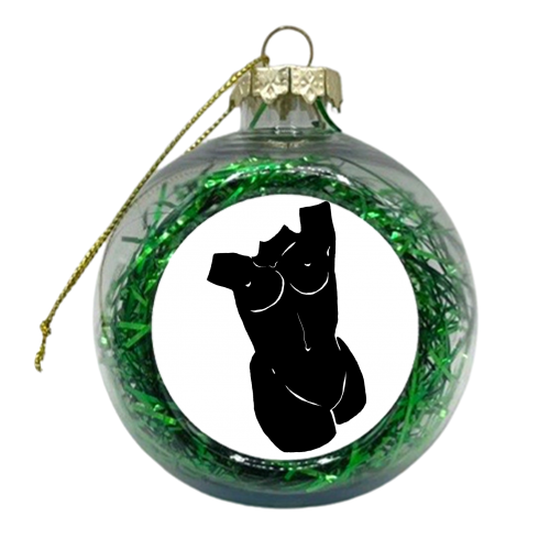 the black body - xmas bauble by Anastasios Konstantinidis
