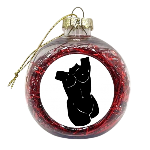 the black body - xmas bauble by Anastasios Konstantinidis