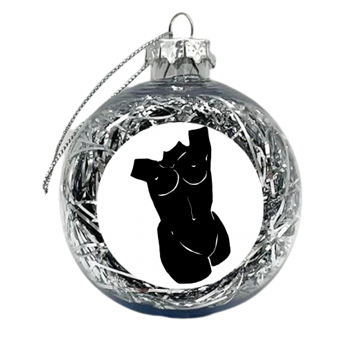 the black body - xmas bauble by Anastasios Konstantinidis