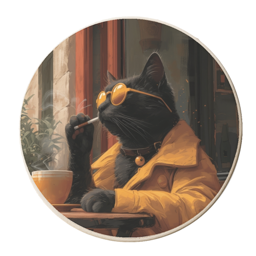 The Boss - personalised beer coaster by DejaReve