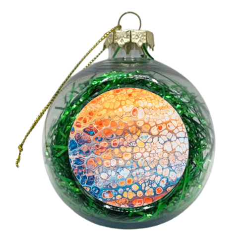 The Bright Side - xmas bauble by Uma Prabhakar Gokhale