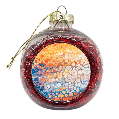The Bright Side - xmas bauble by Uma Prabhakar Gokhale
