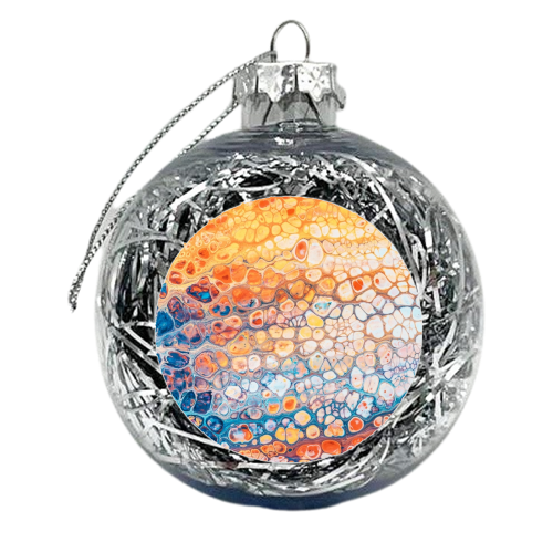 The Bright Side - xmas bauble by Uma Prabhakar Gokhale