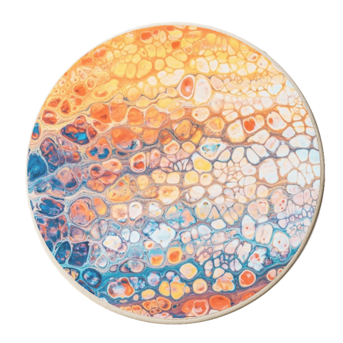 The Bright Side - personalised beer coaster by Uma Prabhakar Gokhale