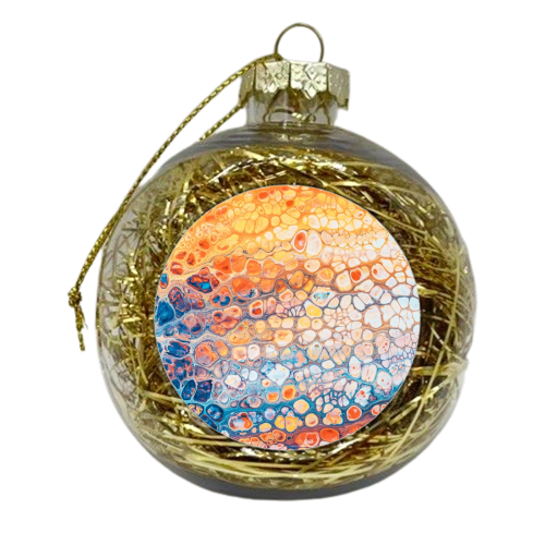 The Bright Side - xmas bauble by Uma Prabhakar Gokhale
