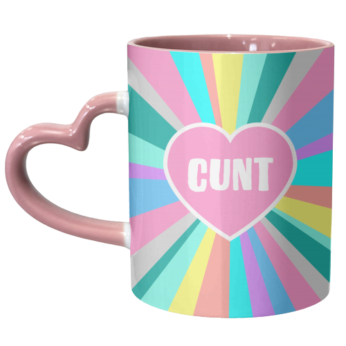 The 'C' word - unique mug by Adam Regester