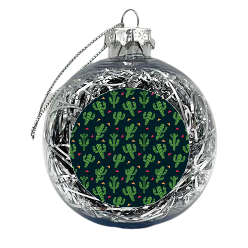 The Cactus Fiesta - xmas bauble by Haidi Shabrina