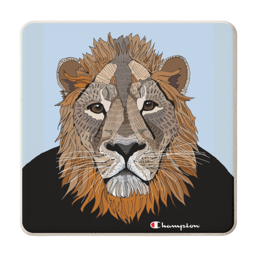 The Champion - personalised beer coaster by Casey Rogers