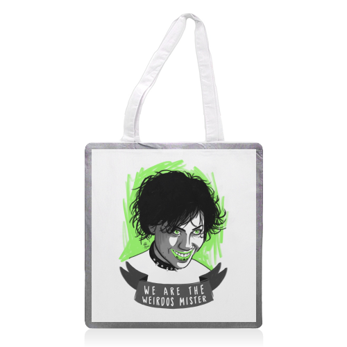 The Craft - printed canvas tote bag by Mike Hazard