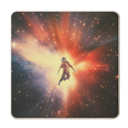 The Creation - personalised beer coaster by taudalpoi