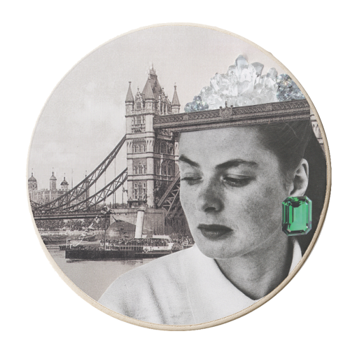 The Crown Jewels - personalised beer coaster by OhMC! Designs