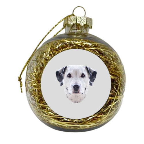 The Dalmatian - xmas bauble by petegrev