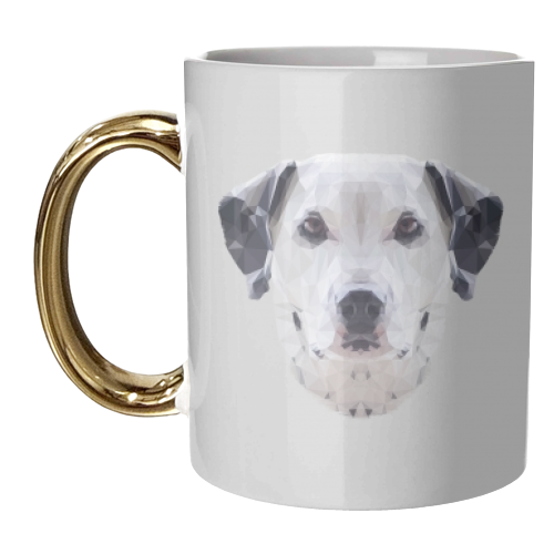 The Dalmatian - unique mug by petegrev