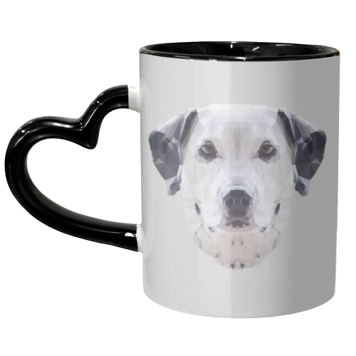 The Dalmatian - unique mug by petegrev
