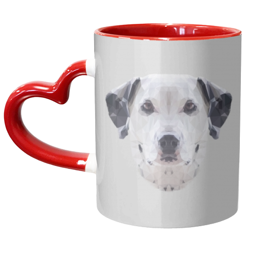 The Dalmatian - unique mug by petegrev