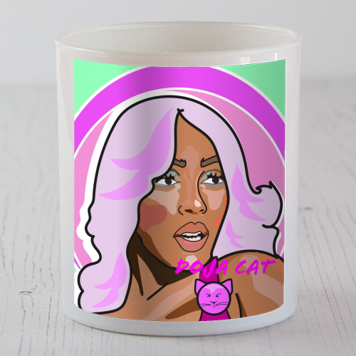The Doja Cat Collection 2023 - scented candle by Catherine Critchley.