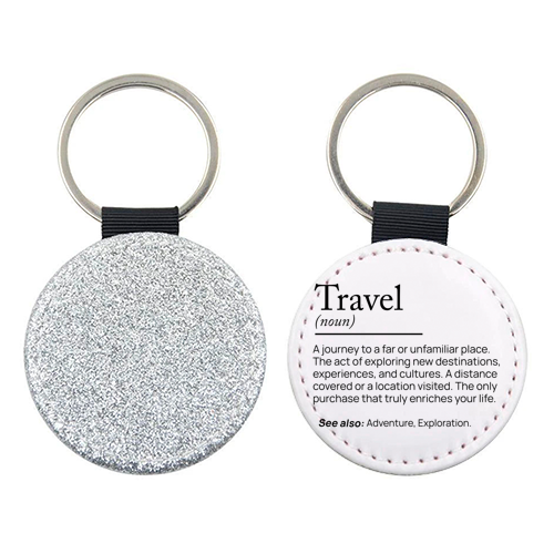 The Essence of Travel - keyring by skattia ilie