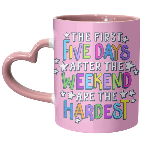 The First Five Days - unique mug by Claire Atwood