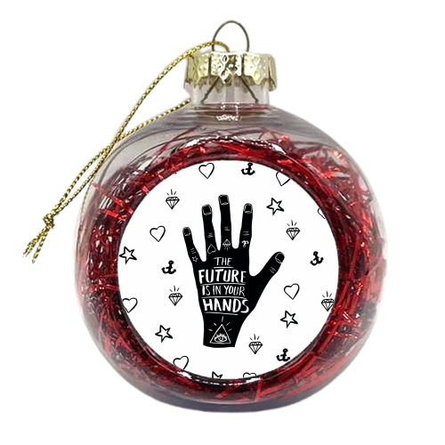 The Future - xmas bauble by Jaqueline Fryers