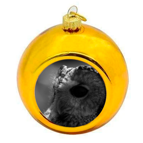 The Glowering Intuition - colourful christmas bauble by Lordt