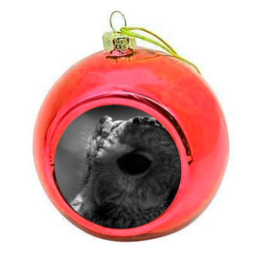 The Glowering Intuition - colourful christmas bauble by Lordt