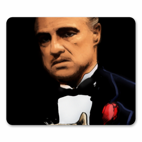 The Godfather - mouse mat by Dan Avenell