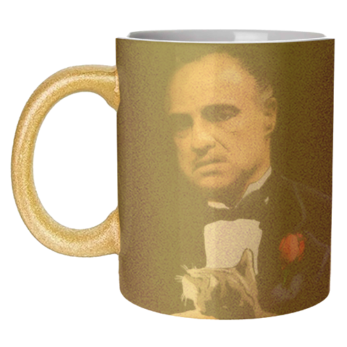 The Godfather - unique mug by Dan Avenell