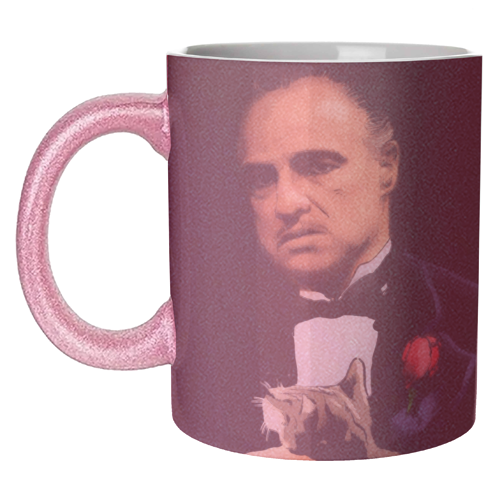 The Godfather - unique mug by Dan Avenell