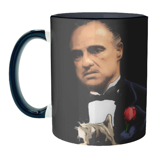 The Godfather - unique mug by Dan Avenell