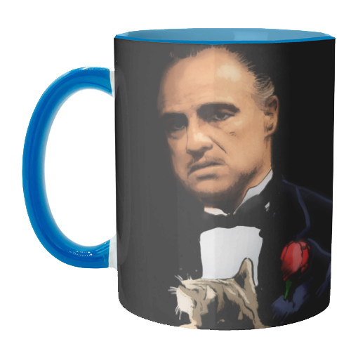 The Godfather - unique mug by Dan Avenell