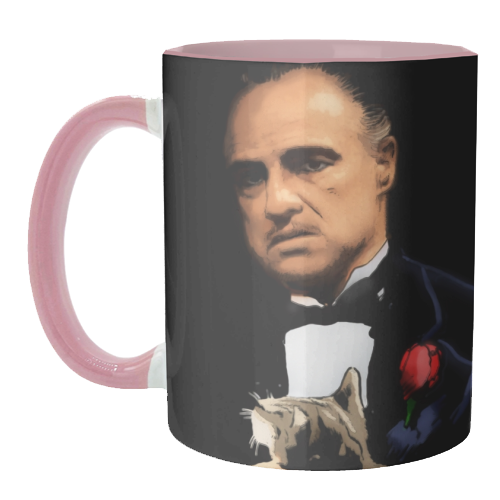 The Godfather - unique mug by Dan Avenell