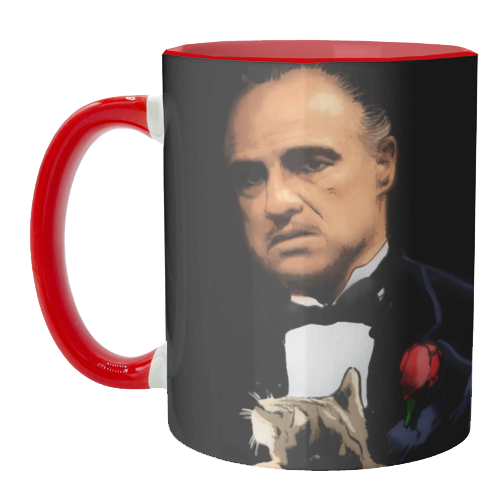 The Godfather - unique mug by Dan Avenell