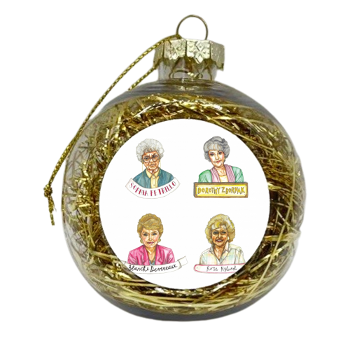 The Golden Girls  - xmas bauble by Thom Kofoed