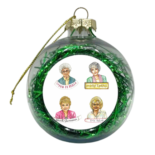 The Golden Girls  - xmas bauble by Thom Kofoed