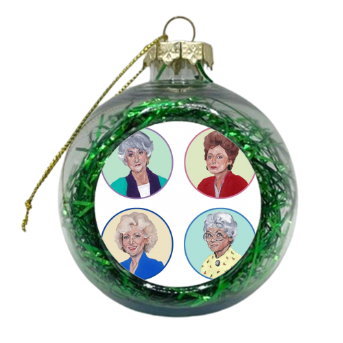 The Golden Girls - xmas bauble by Thom Kofoed