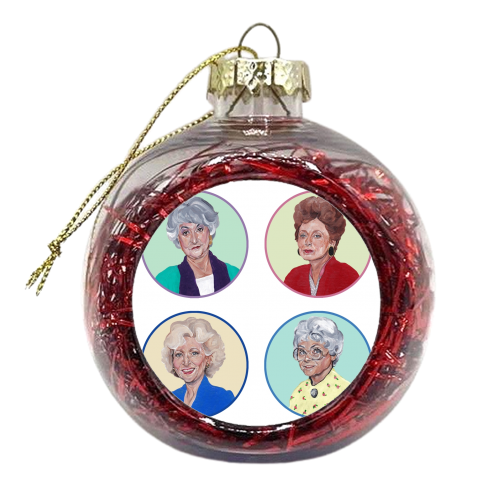 The Golden Girls - xmas bauble by Thom Kofoed