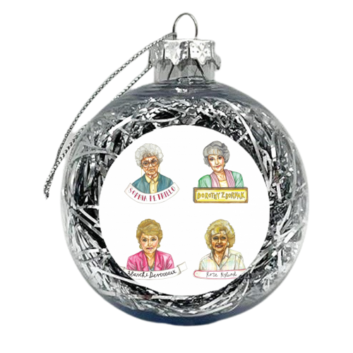 The Golden Girls  - xmas bauble by Thom Kofoed
