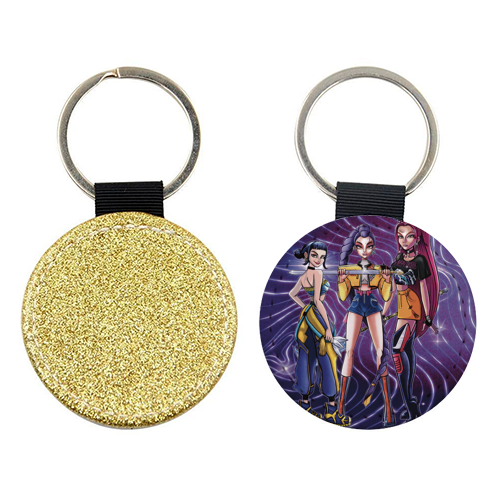 The “Golden” girls - keyring by ARTECCO