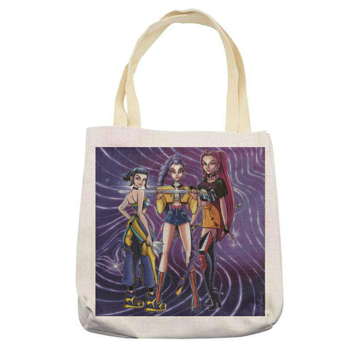 The “Golden” girls - printed canvas tote bag by ARTECCO