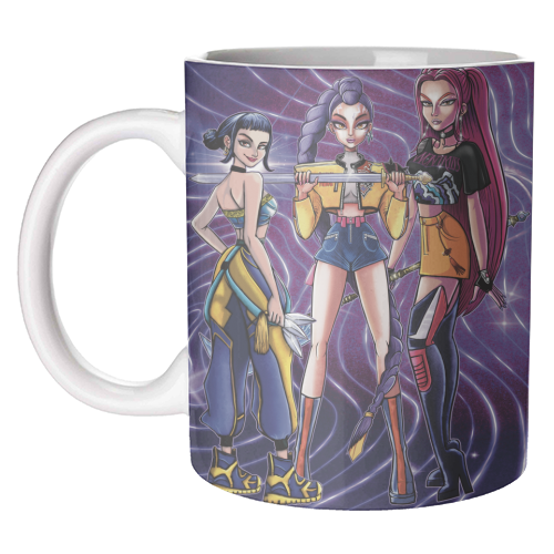 The “Golden” girls - unique mug by ARTECCO