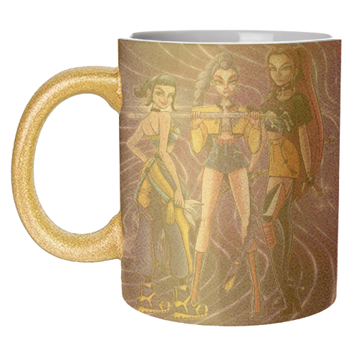 The “Golden” girls - unique mug by ARTECCO