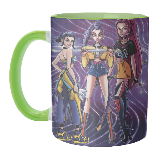 The “Golden” girls - unique mug by ARTECCO