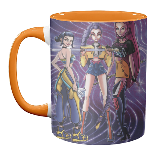 The “Golden” girls - unique mug by ARTECCO