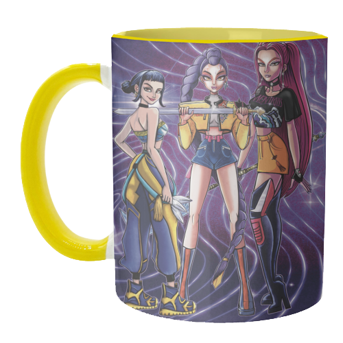 The “Golden” girls - unique mug by ARTECCO