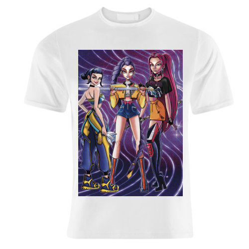 The “Golden” girls - unique t shirt by ARTECCO