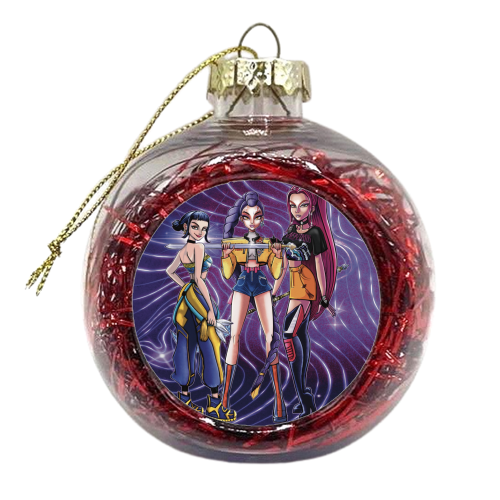 The “Golden” girls - xmas bauble by ARTECCO