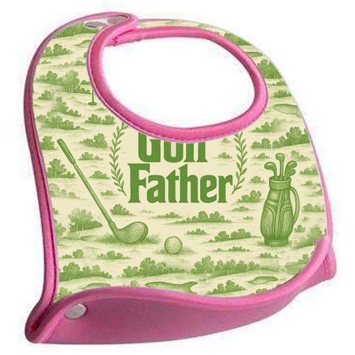 The Golf Father - feeding bib by Lilly Rose