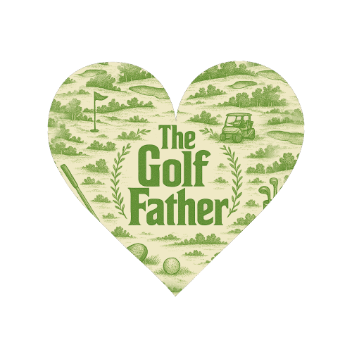 The Golf Father - Magnet by Lilly Rose