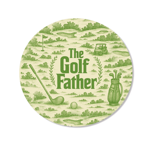 The Golf Father - Magnet by Lilly Rose