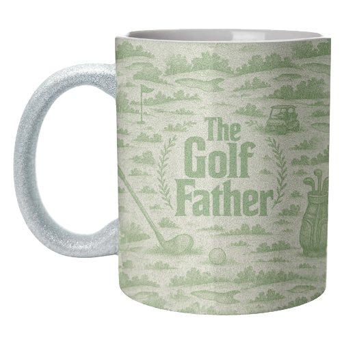 The Golf Father - unique mug by Lilly Rose